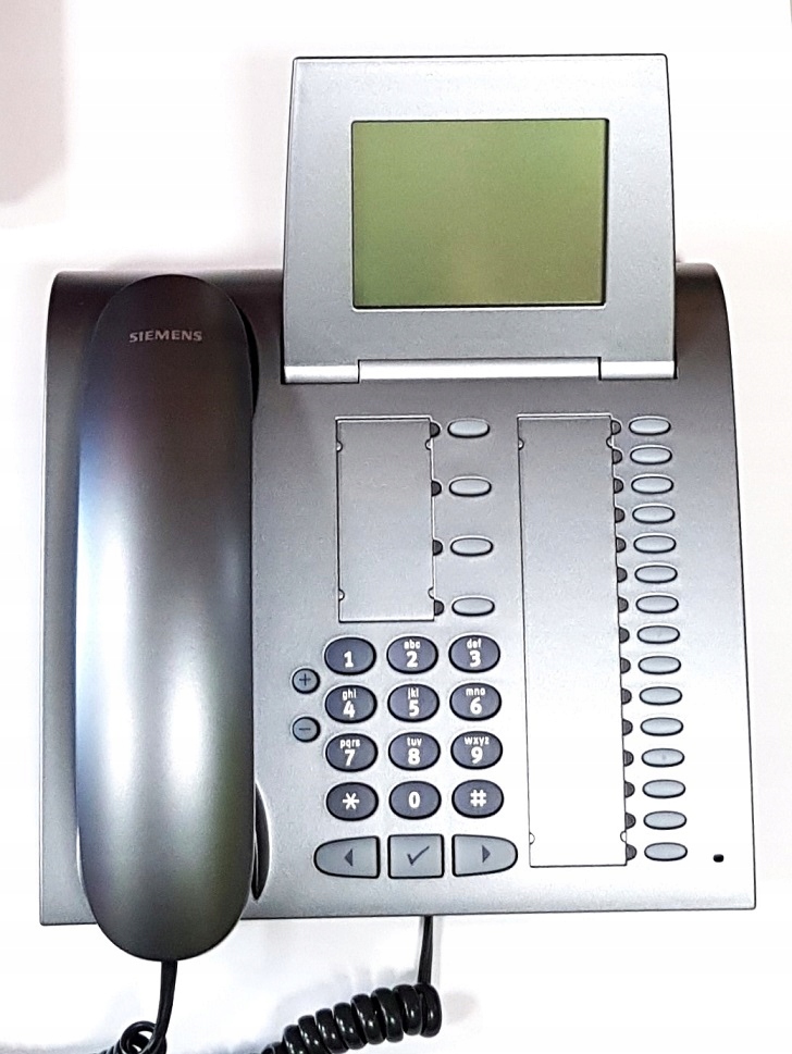 Systémový telefon Siemens OptiPoint 600 Office Metallic