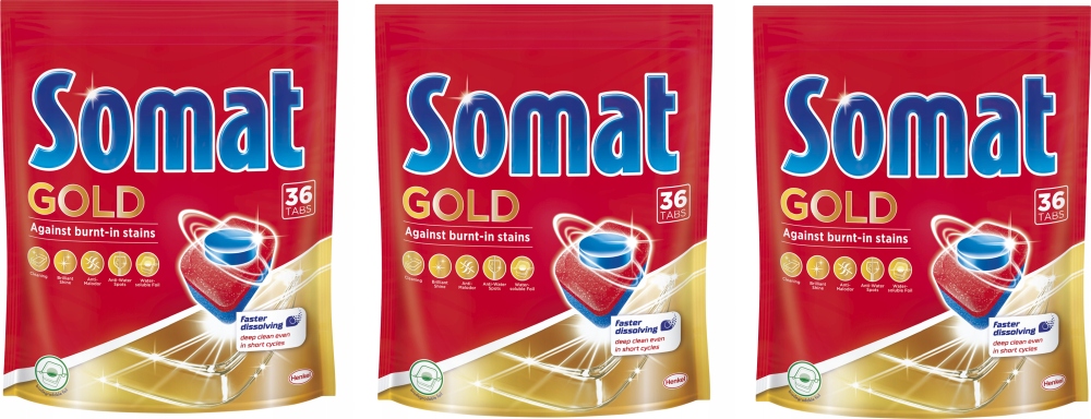 

Somat Tabletki do Zmywarki Gold 108 szt
