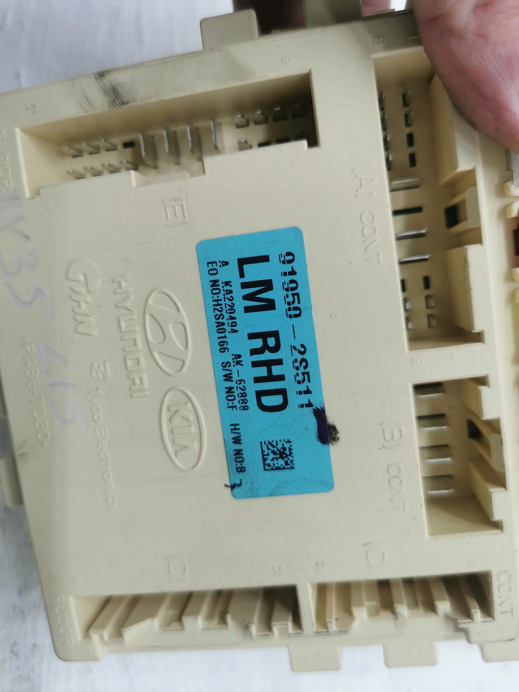 compartment BSI HYUNDAI IX35 1.7 CRDi 91950-2S511