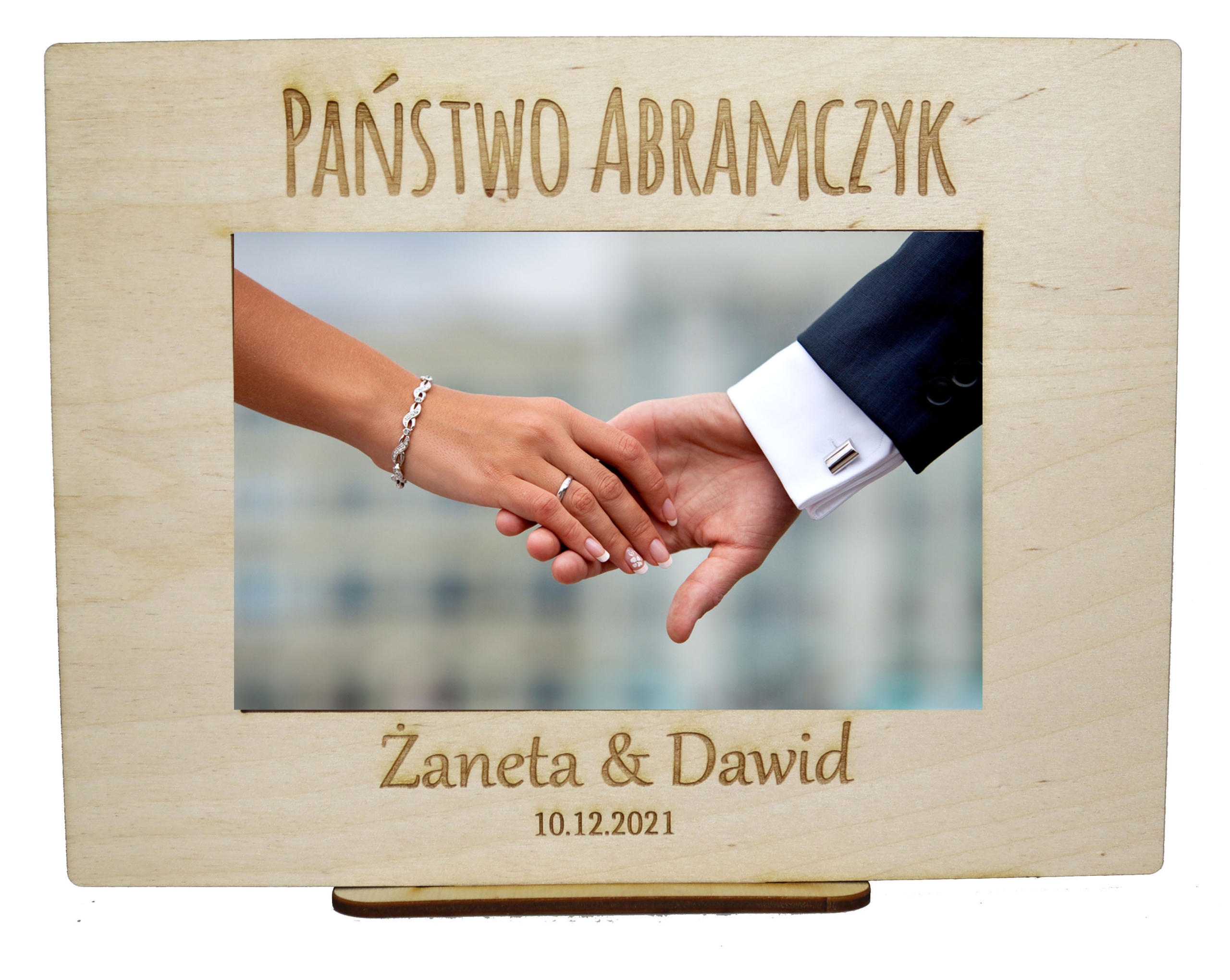 

Ramka na zdjęcia Ślub Wesele Rocznica Ślubu grawer