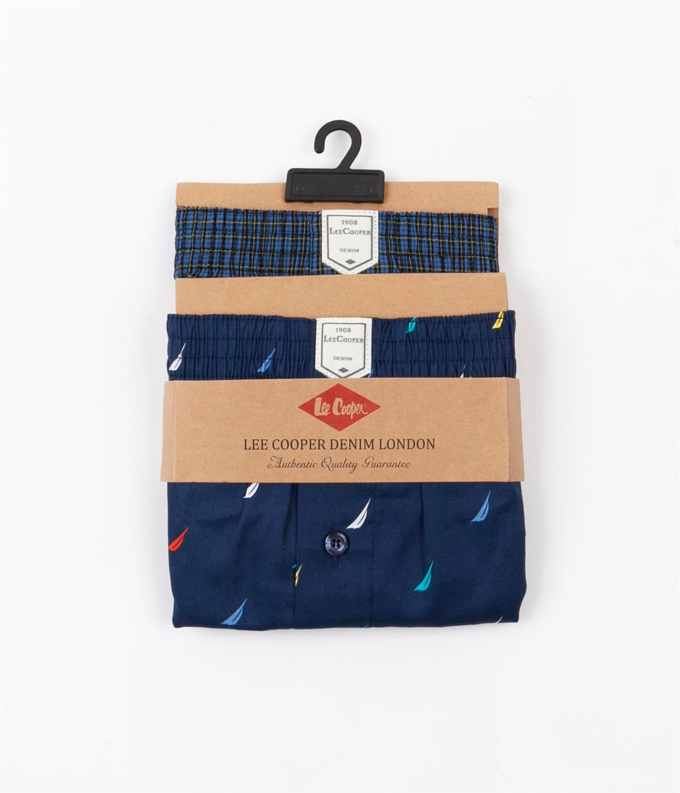 

Lee Cooper Bokserki Luźne 2-pak BOX24 0004 - L