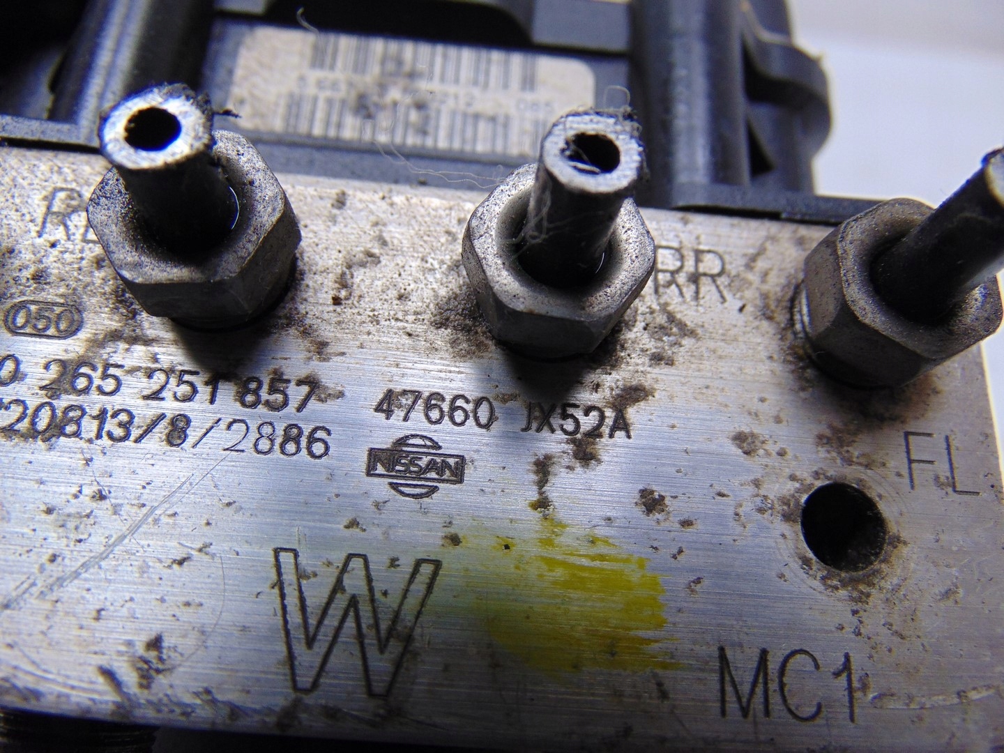 насос ABS блок управления nissan NV200 1.5 47660-JX52A 0265251857 европа