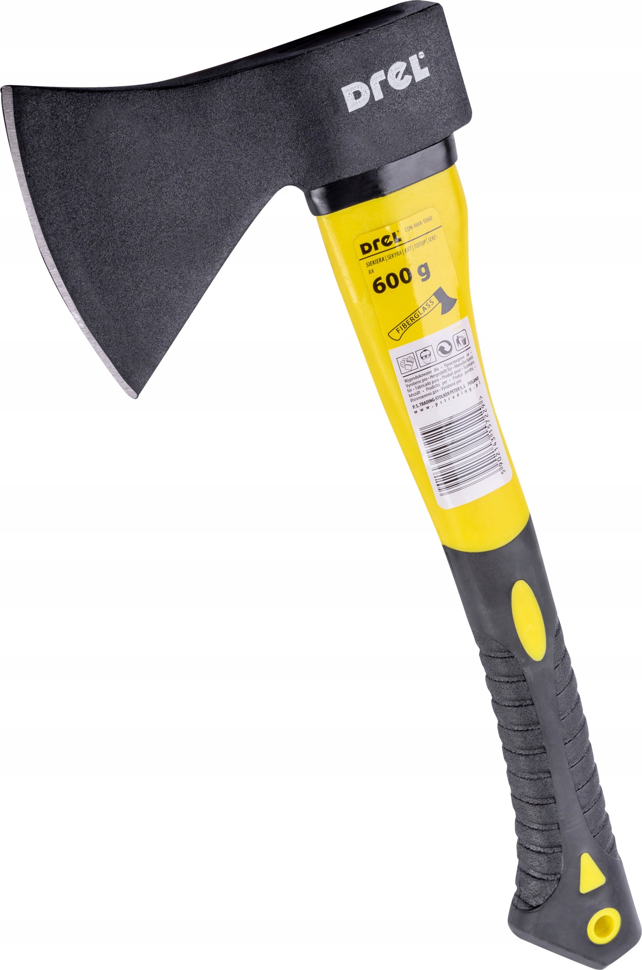 

Siekiera 600 g, trzonek z włókna szklanego