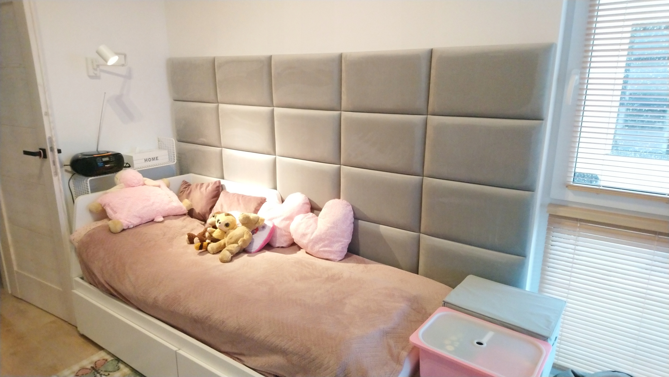 Panele tapicerowane 30x50 miękka ściana dla dzieci Producent CustomSpace