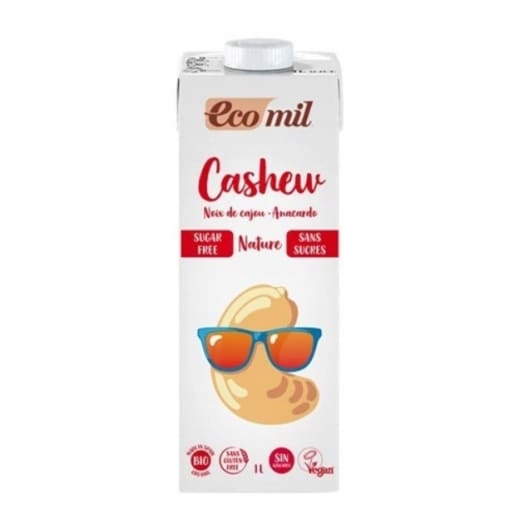 Levně Ecomil Kešu nápoj bez cukru Bio