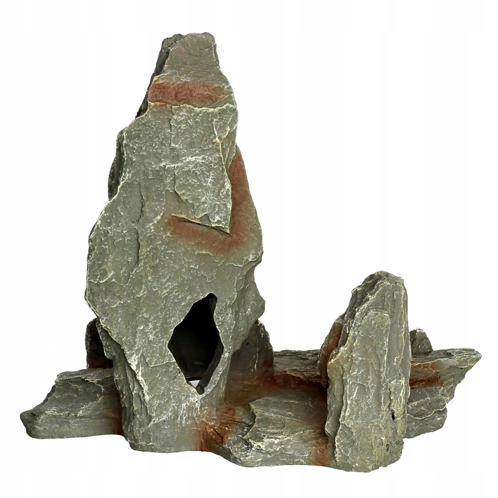 Dekorace Do Akvária Skalka Ozdoba Přírodní Kámen 21X13X18 CM
