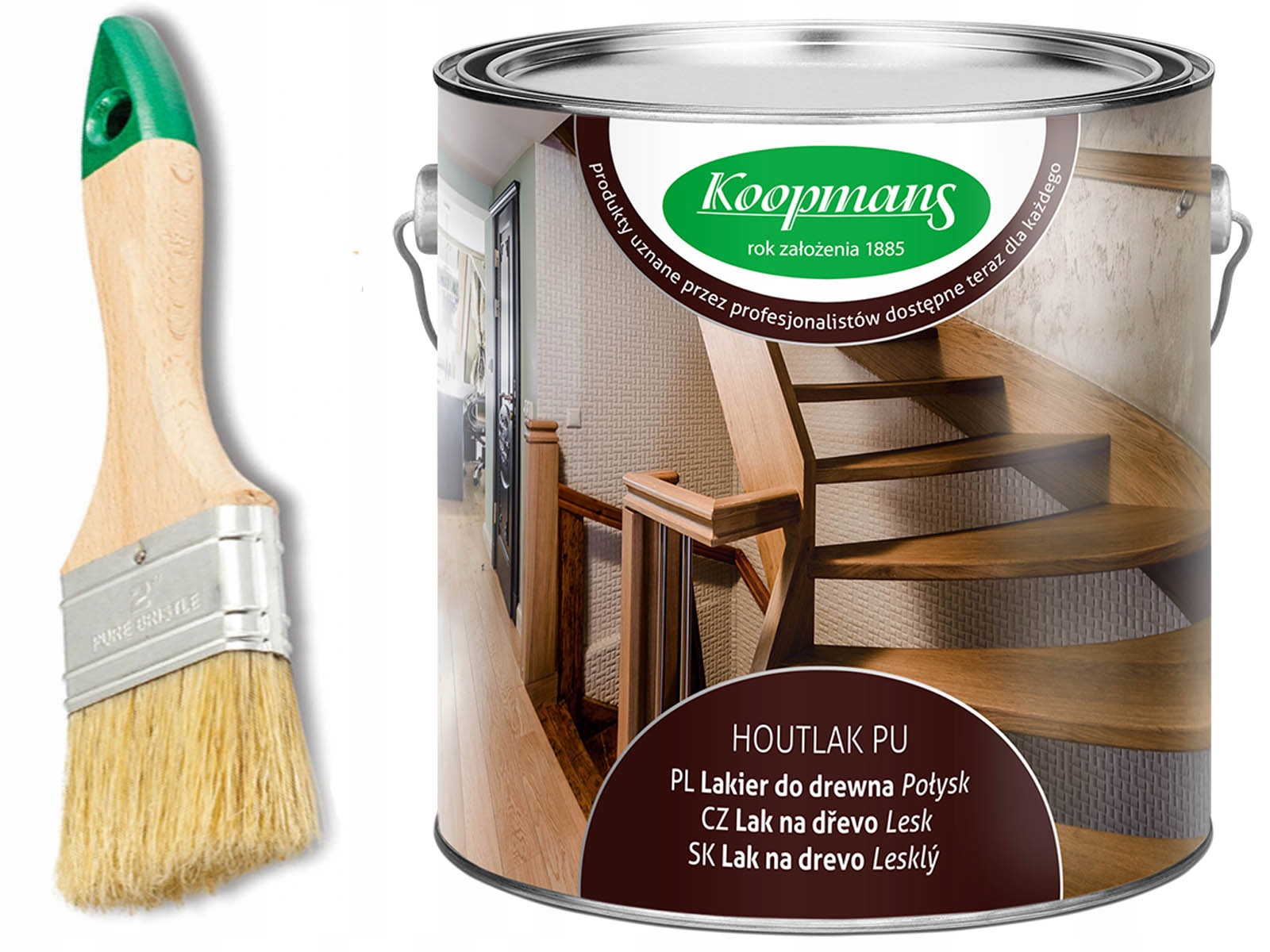 Koopmans Lak na podlahy a schody Odolný lesk 2,5 l