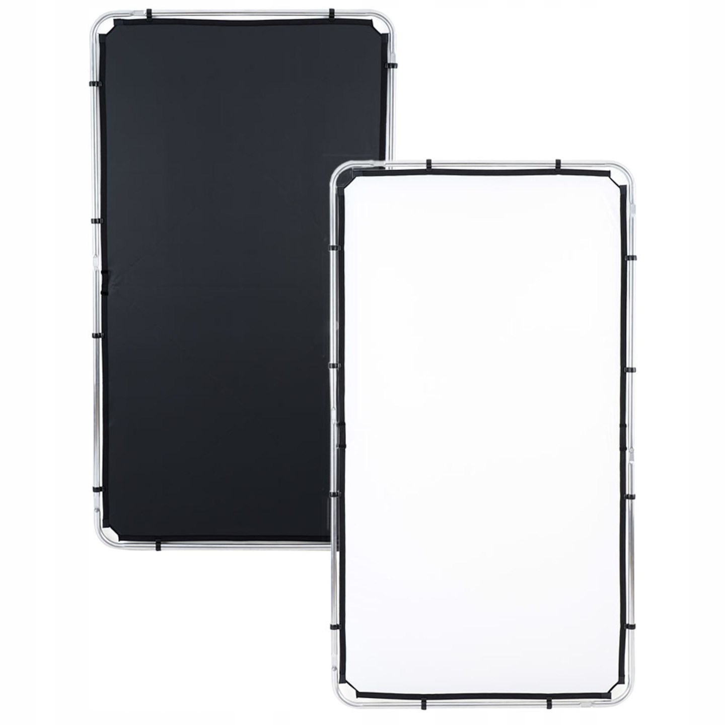 Tkanina Manfrotto Skylite 1,1 m x 2 m, černá/bílá