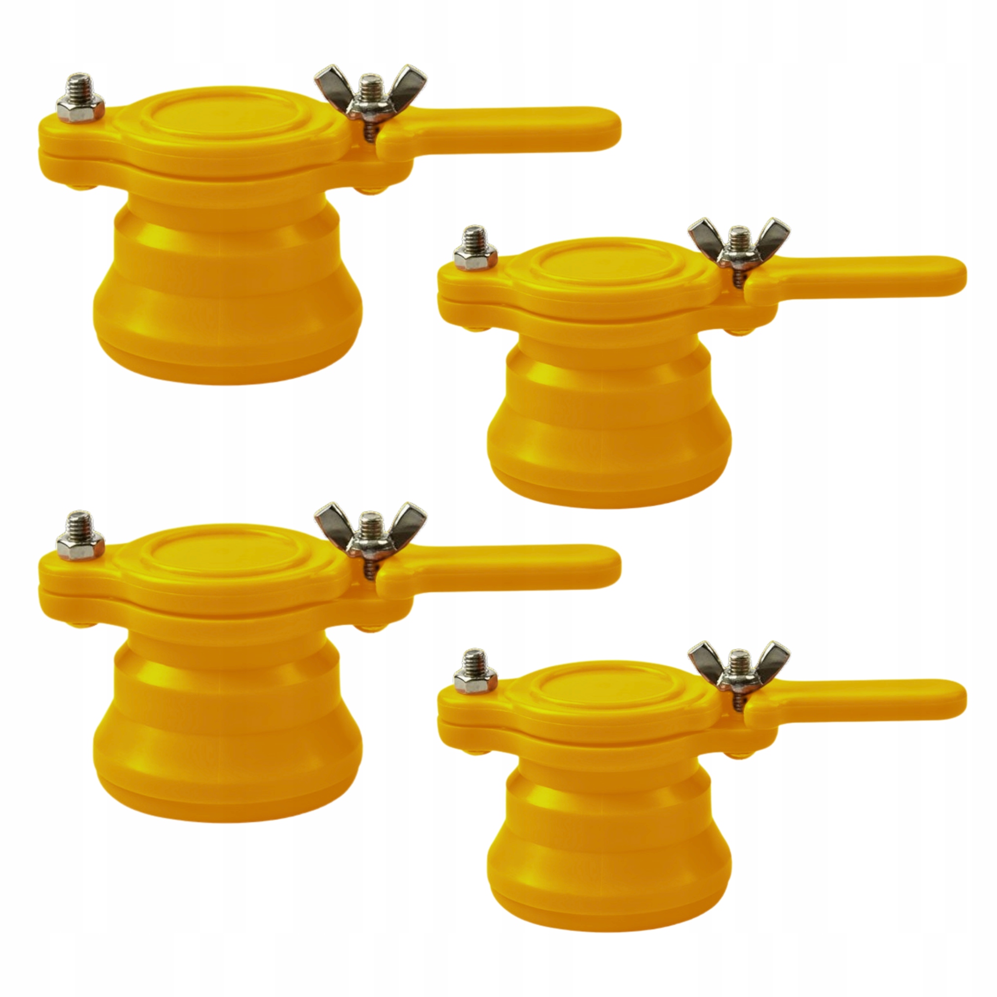 Plastový ventil pro medomet univerzální Evropský 44 mm 4ks