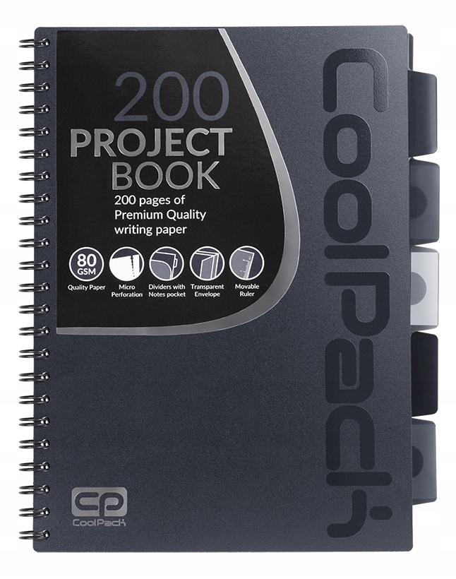

Kołozeszyt A4 100k kratka CoolPack Project Book