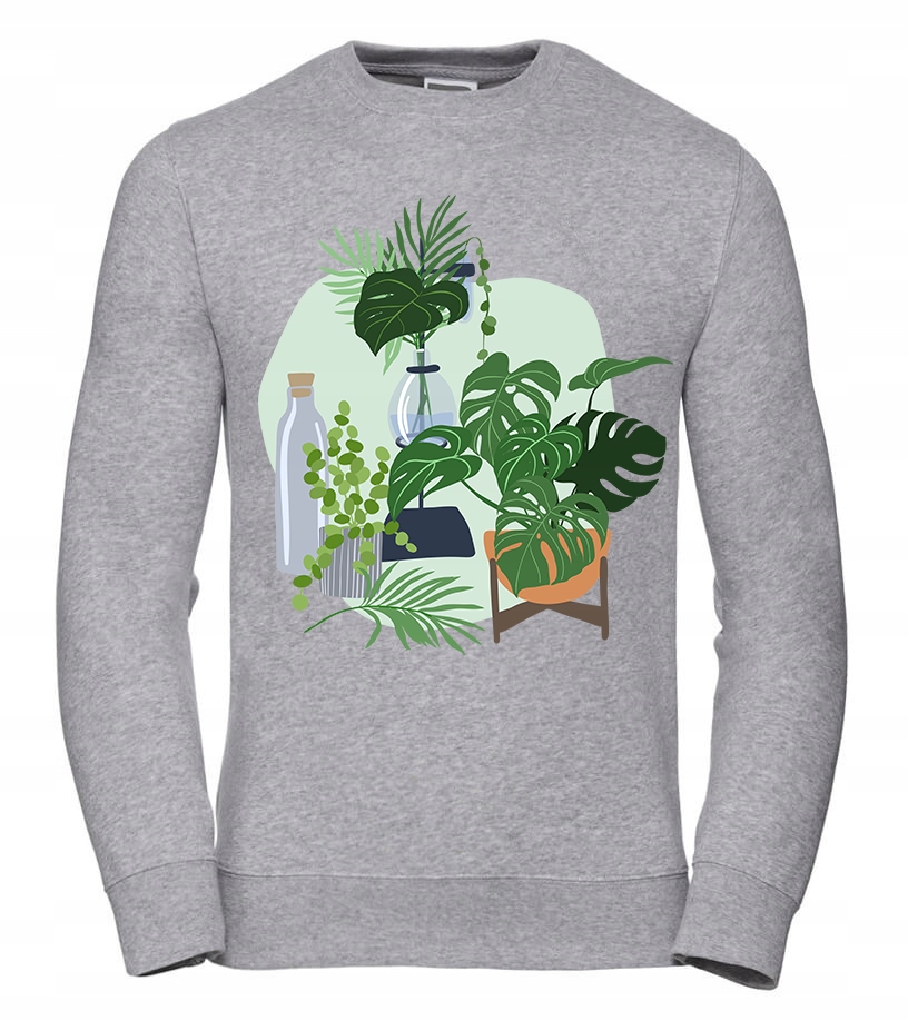 Pánská Mikina Home Jungle L Šedá Pro něj Chlapa Manžela Chlapce