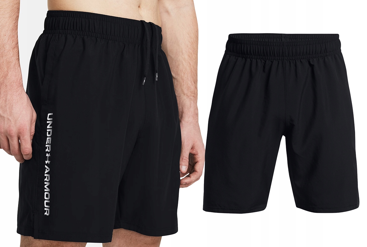 Kraťasy Under Armour tréninkové lehké černé 4XL
