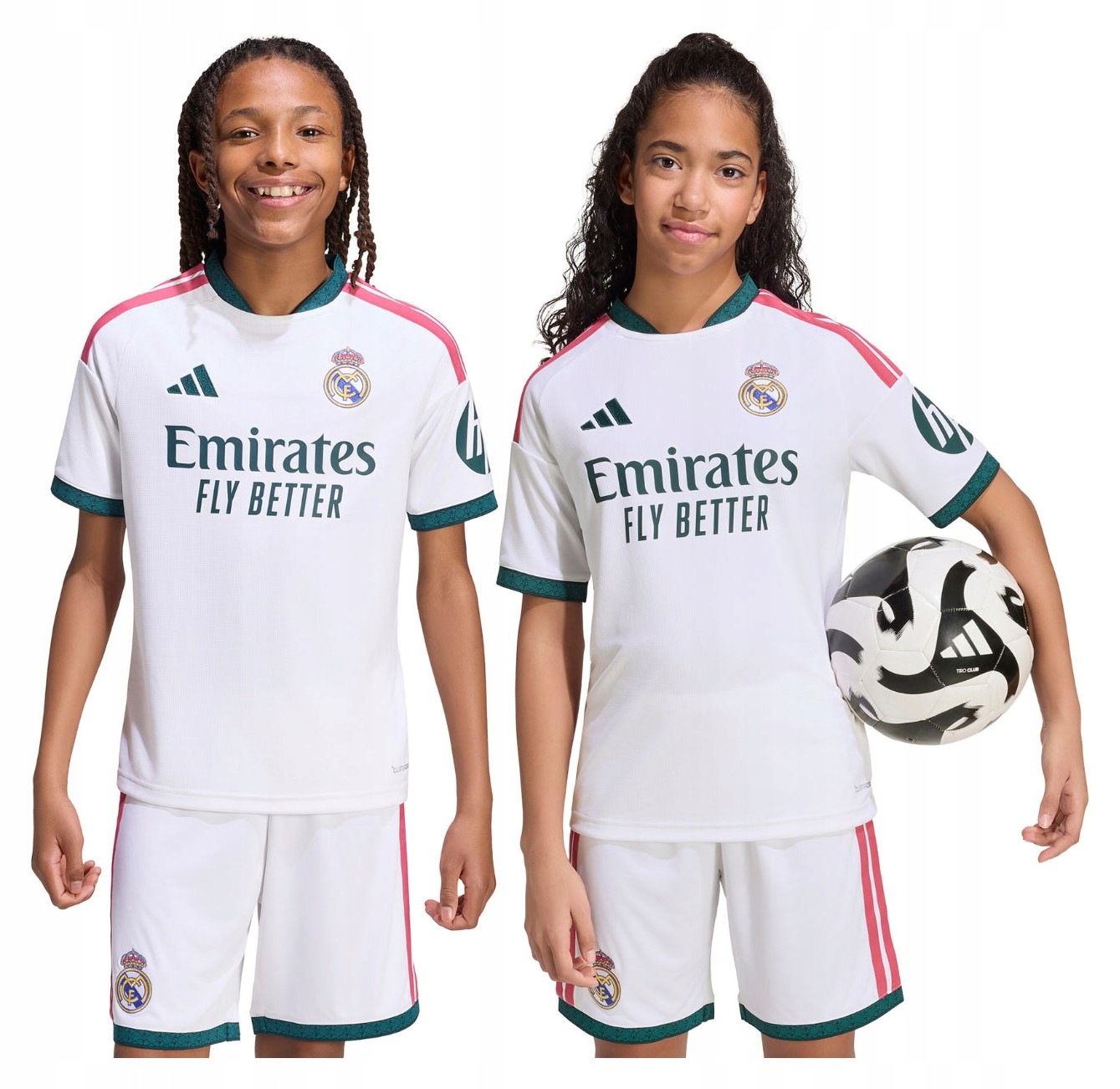 Tričko Adidas Pro Děti Real Madrid 26/27 Home Jersey bílá vel. 128 cm