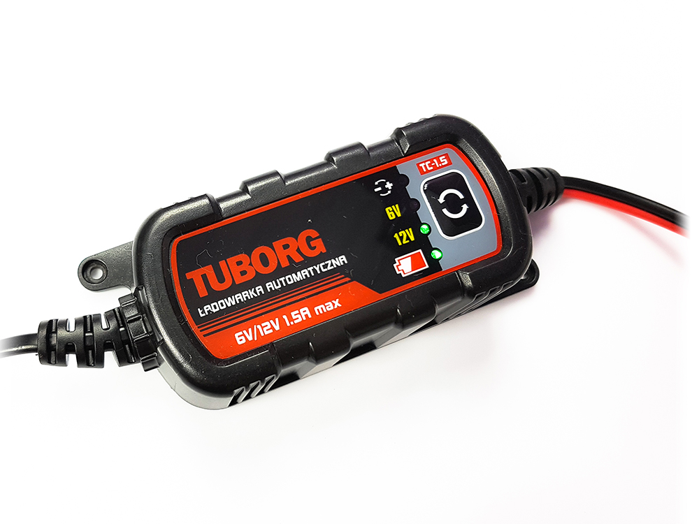 Ładowarka impulsowa Tuborg motocyklowa 6/12V 1.5A