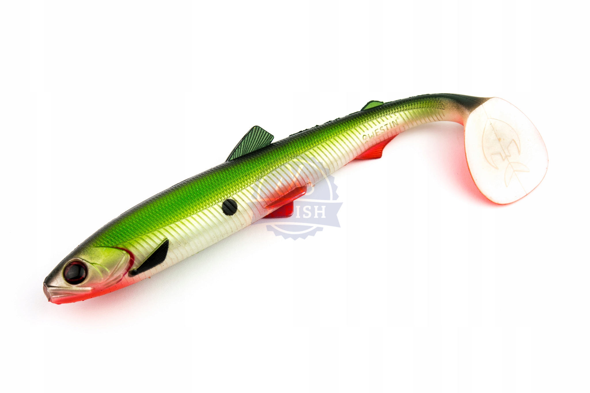 Westin BullTeez Shadtail 18cm 53g Green Pearl (Limited Edition)