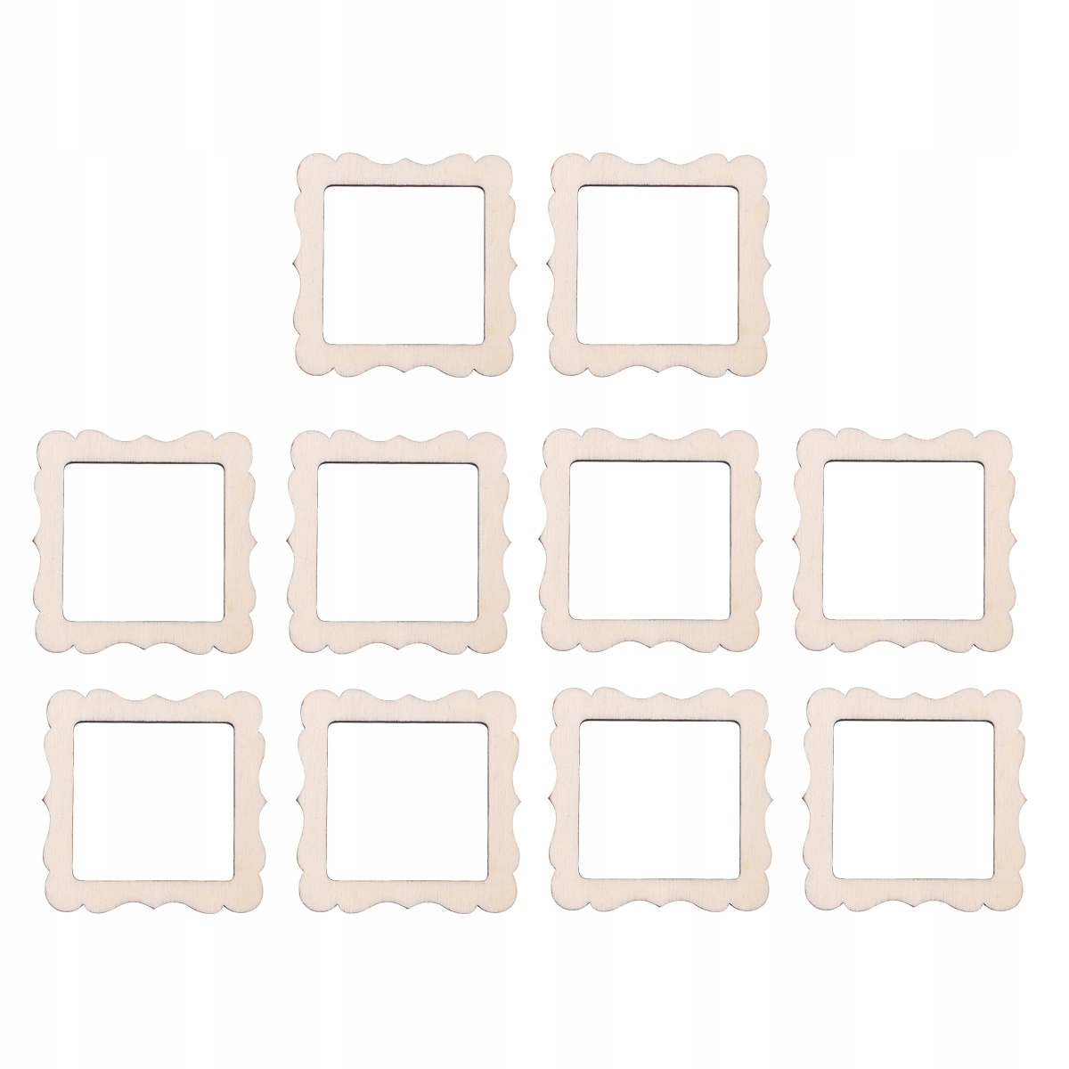 DEKORACJE Z Zrębków Drewnianych