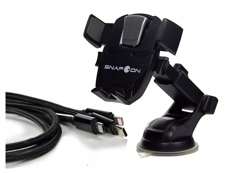 

Uniwersalny Automatyczny Uchwyt Samochodowy+kabel