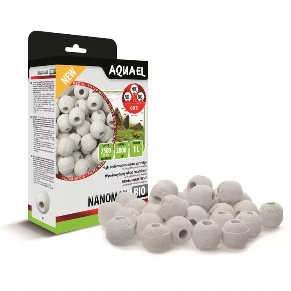 Levně Aquael Nanomax Bio 1L biologická vložka do akvarijního filtru