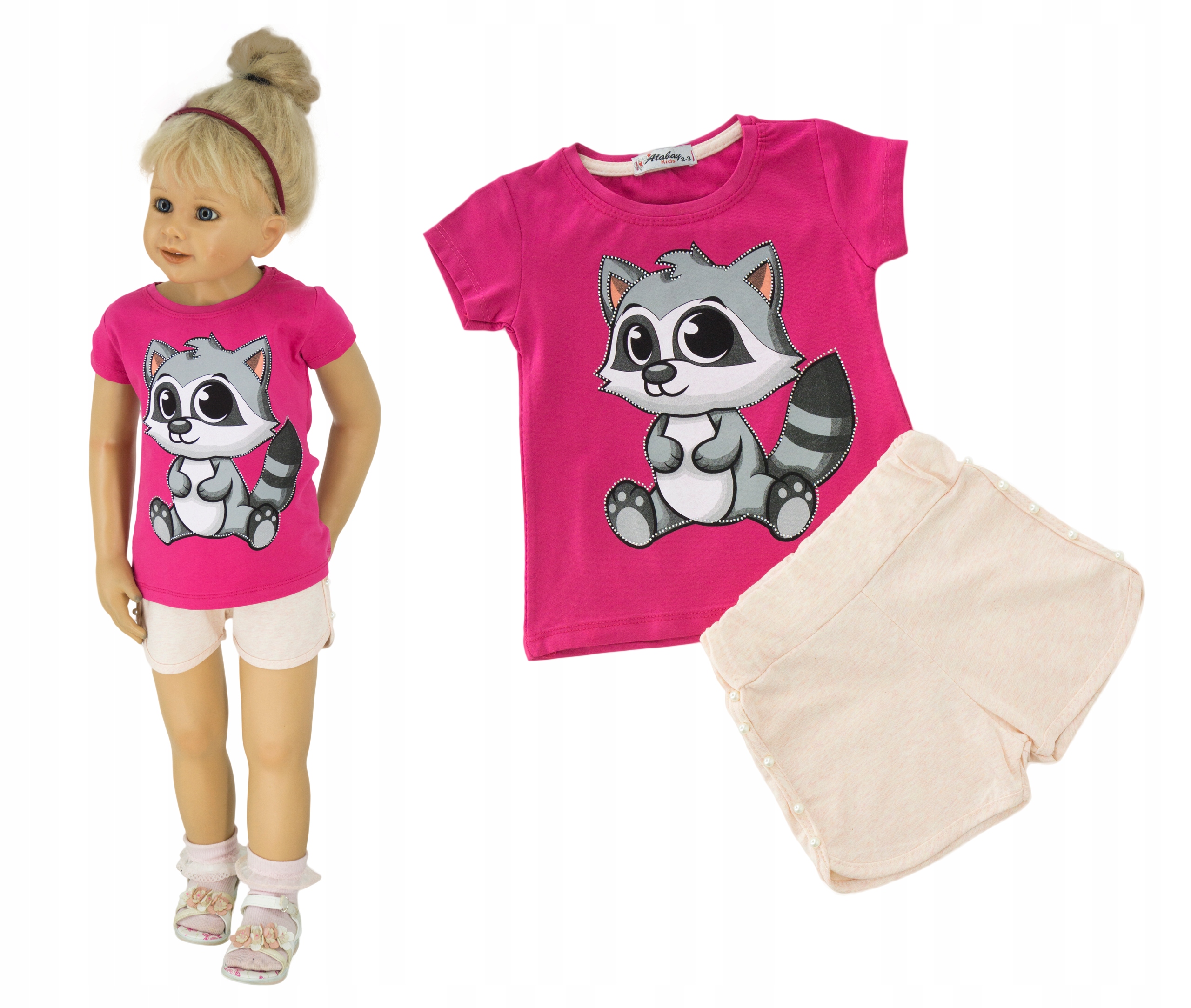 

P0250A Letni komplet szorty + t-shirt rozmiar 104