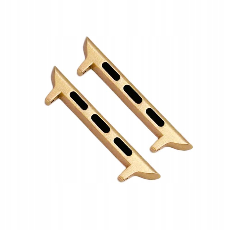 22 mm Czarna Złota Bransoleta Apple Watch 38 40 41 42 44 45 49 Uniwersalna Marka ImpoTrade