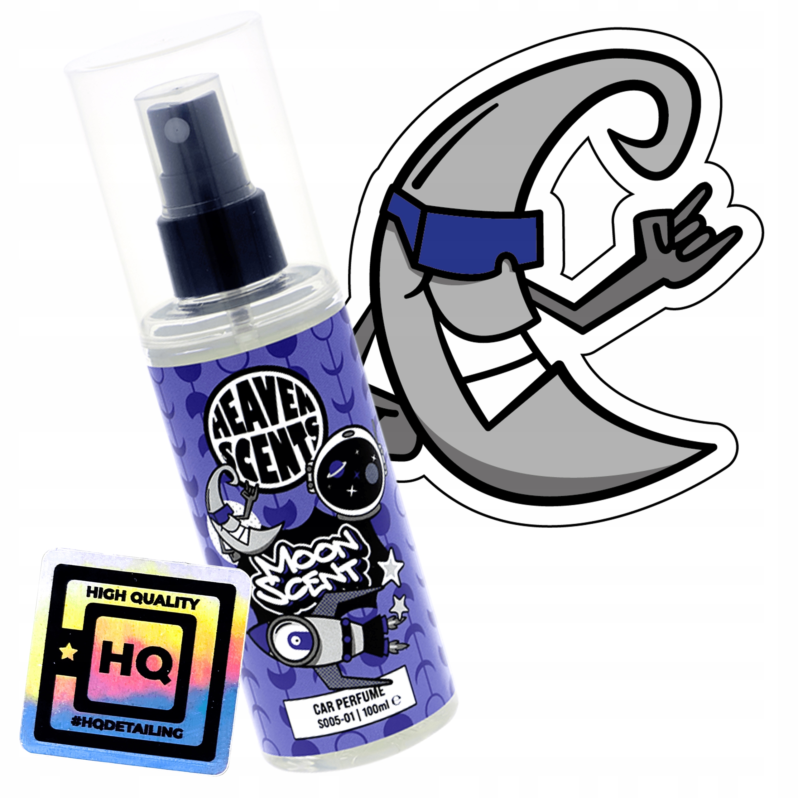 HEAVEN SCENTS Perfumy Samochodowe MOON SCENT 100ml