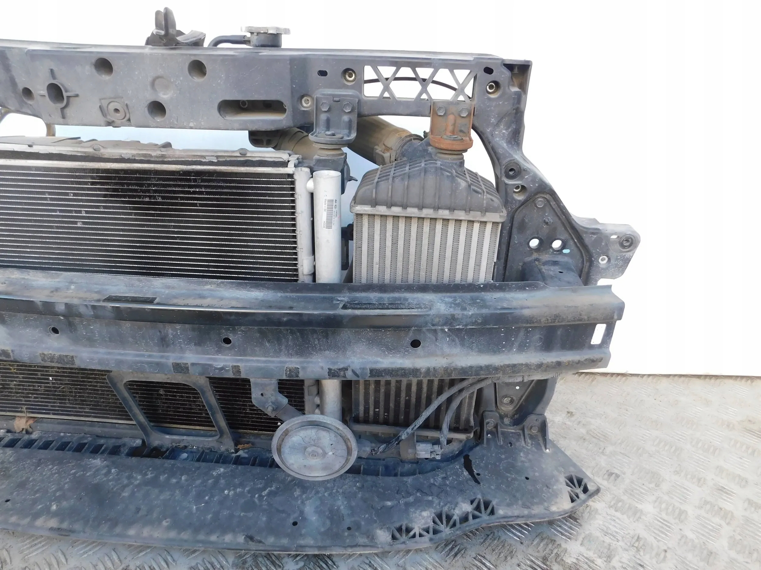 support panel for radiators radiator sider HYUNDAI I20 1.1 CRDI LIFT 12-14