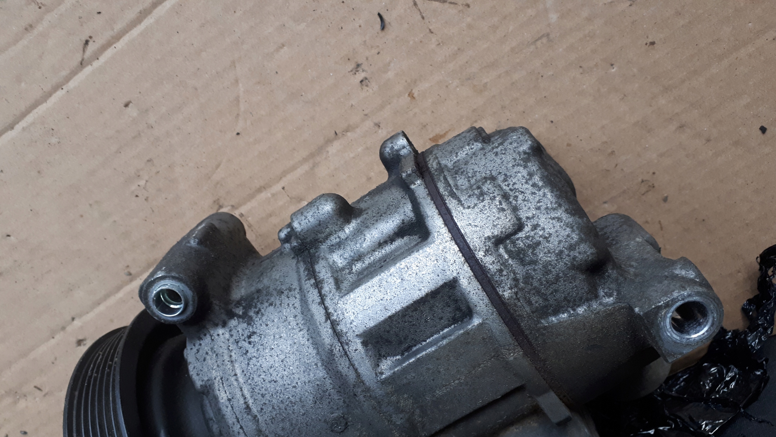 A6 C7 4G компрессор кондиционера 3.0 TFSI A7