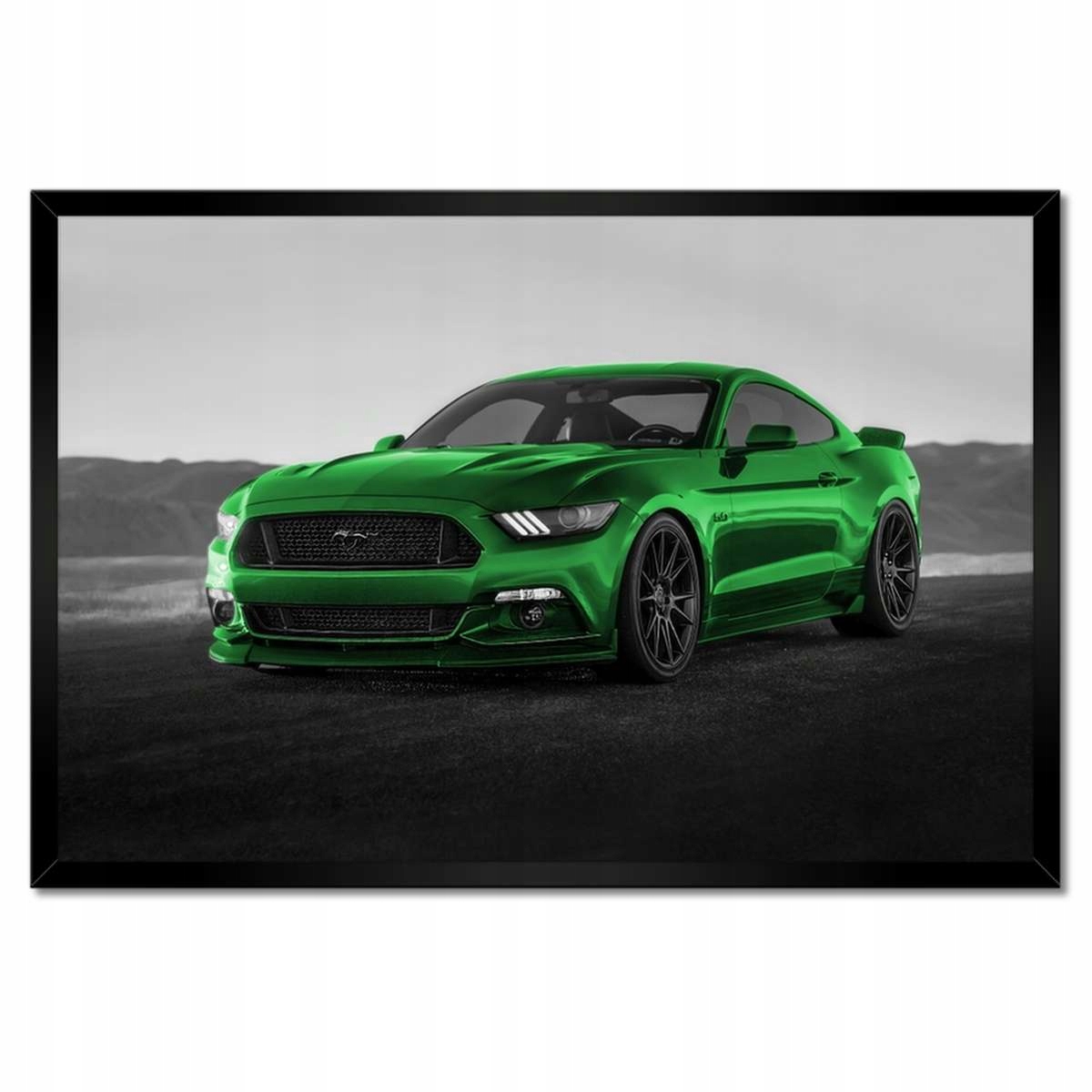 Plakáty v rámu 60x40 Ford Mustang Auto Usa