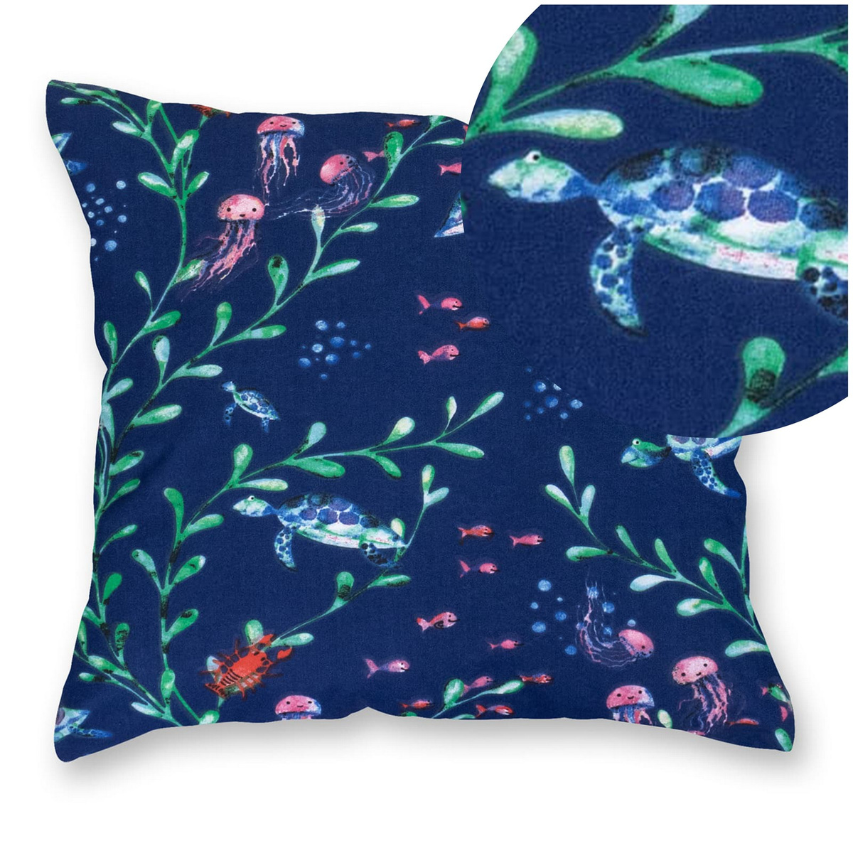 Poszewka 40x40 Bawełniana na Jaśka Belluno Dziecięca Dekoracyjna