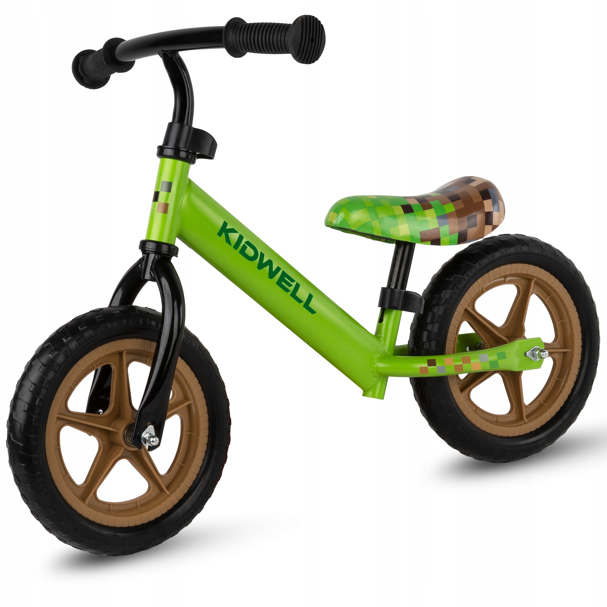 Rowerek biegowy Kidwell Rebel Game zielony gra