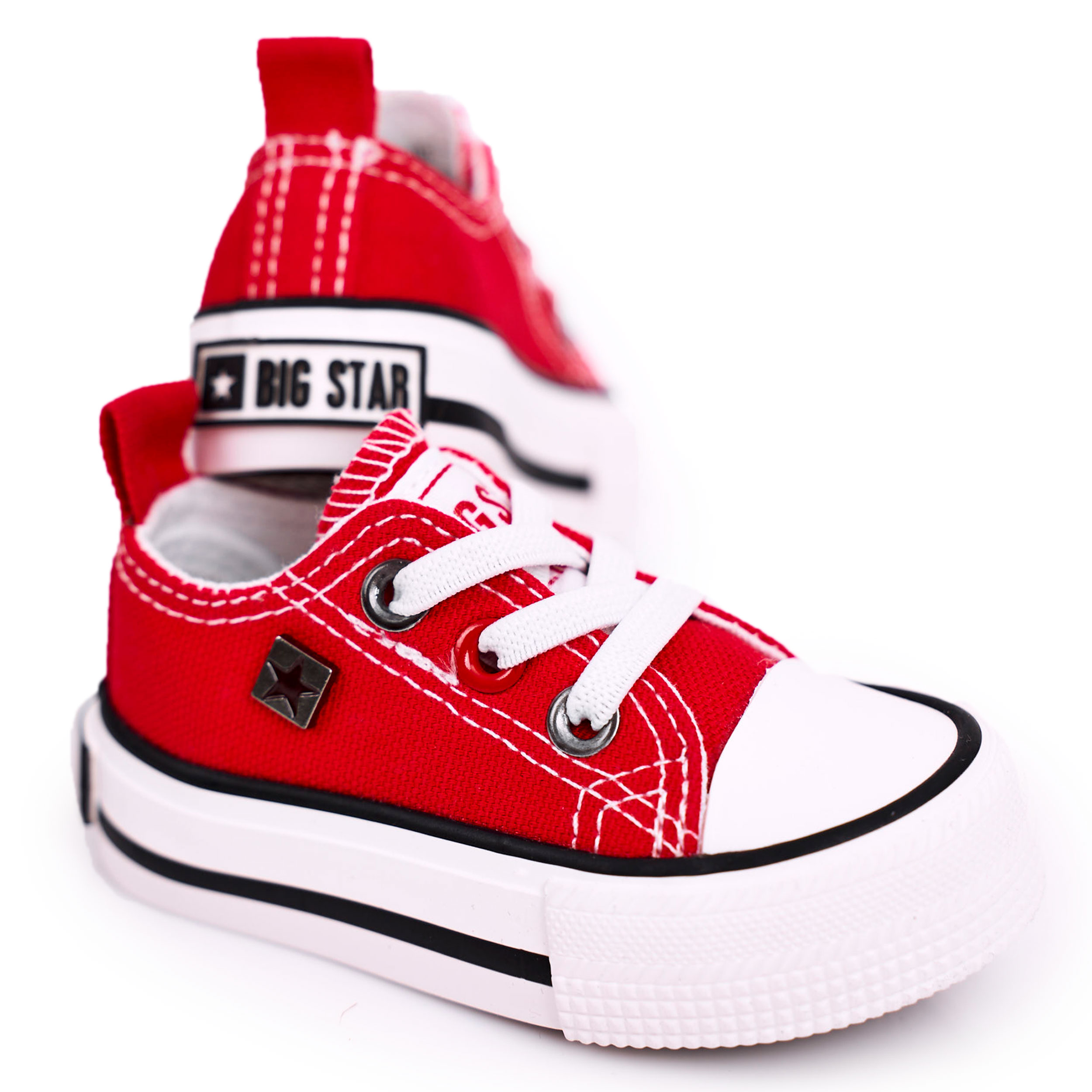 

Dziecięce Niskie Trampki Big Star Czerwone 19