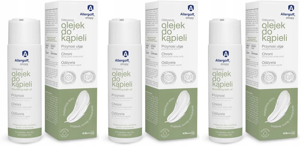 Odżywczy Olejek Do Kąpieli Allergoff Atopy Icb Pharma 200ml