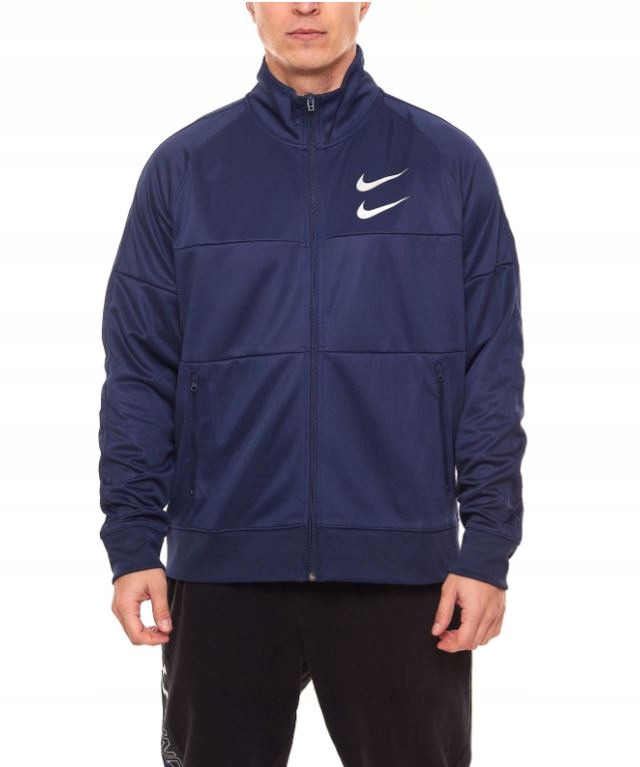 Pánská rozepínací mikina Nike tmavě modrá vel. XL
