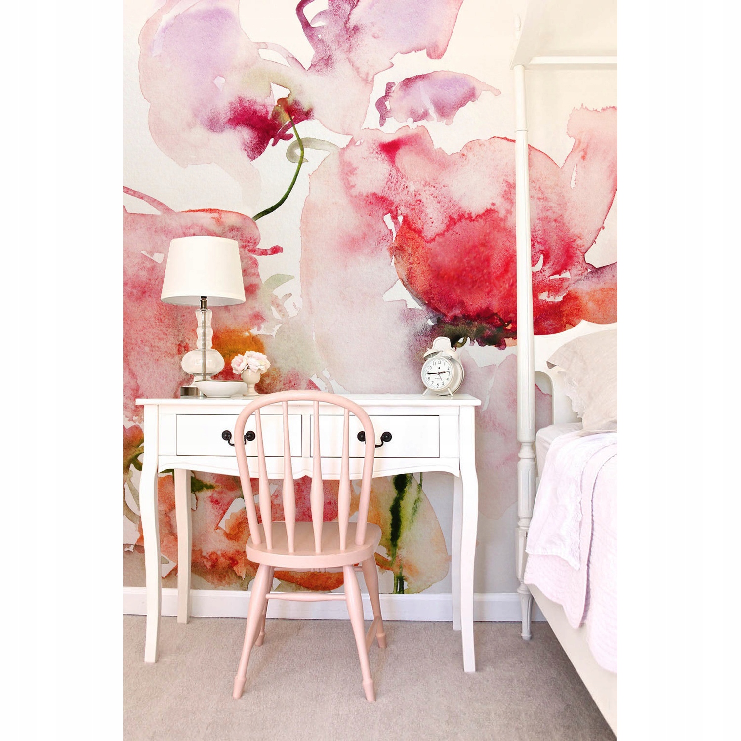 

Fototapeta na flizelinie Kwiatowa akwarela 250x104