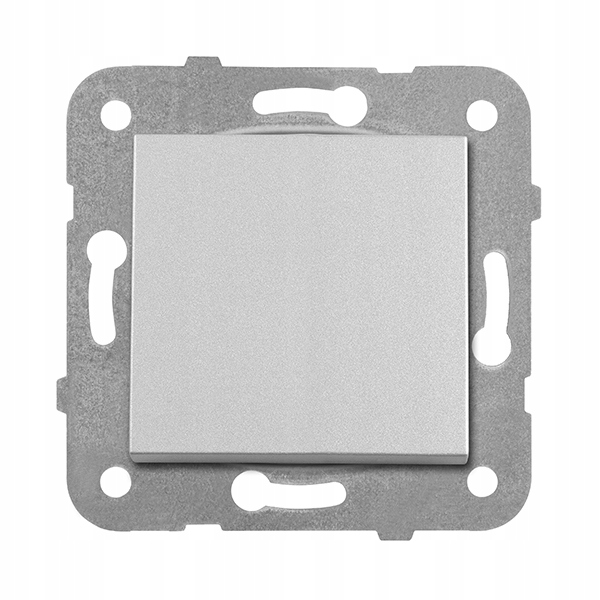 Viko NOVELLA Łącznik pojedynczy srebrny