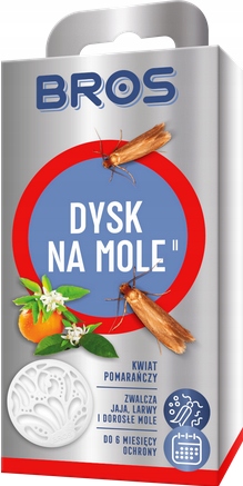 

Bros Dysk na mole odzieżowe Kwiat pomarańczy 1szt
