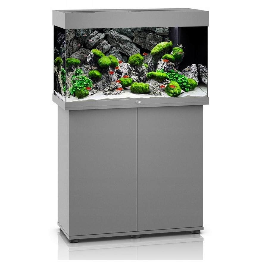 Juwel Rio 125 Led akwarium zestaw szary szafka