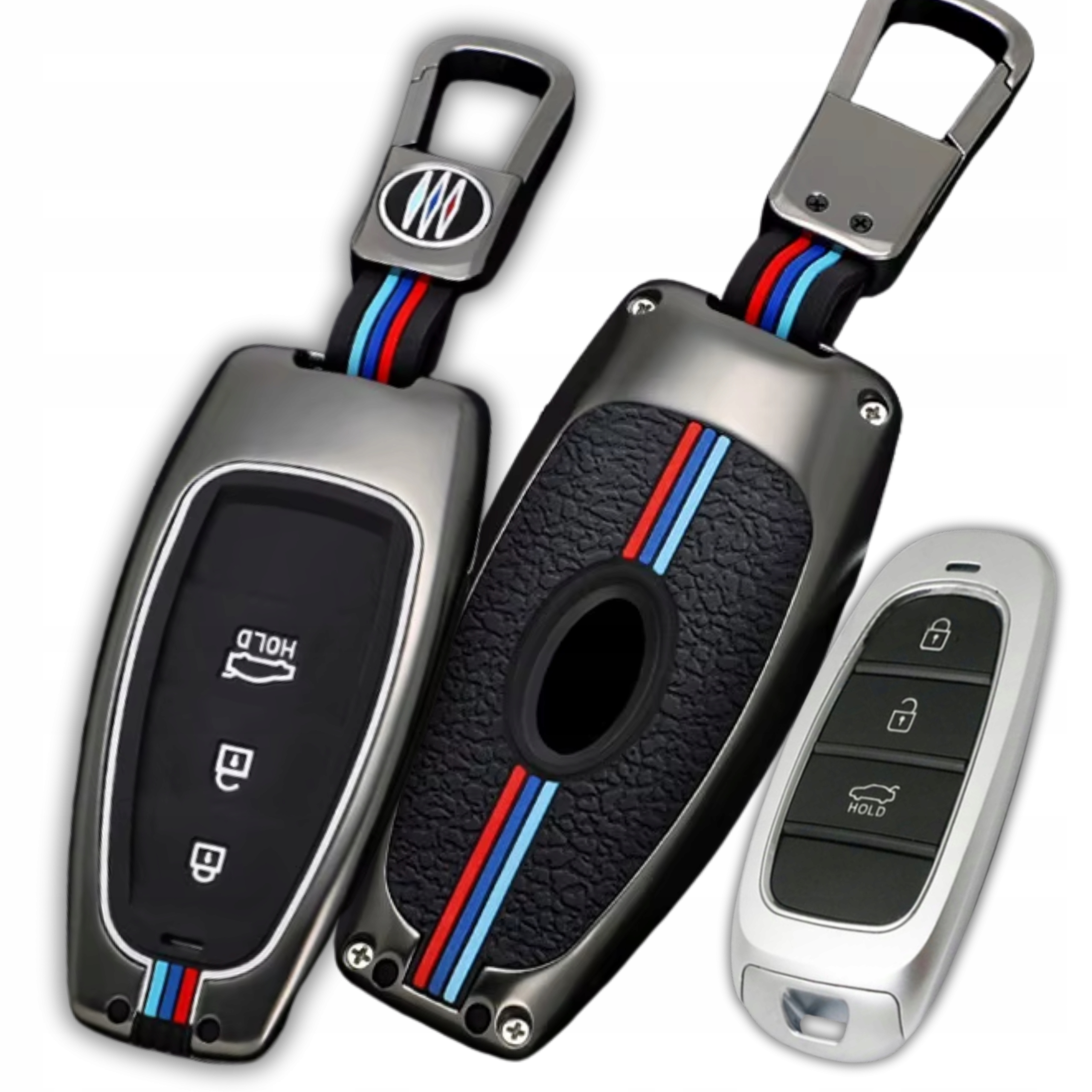 Etui Na Kluczyki Hyundai Tucson Azera Sonata Santa Fe Solaris Nexo Metalowe