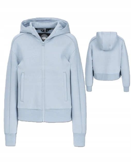 Pitbull West Coast Dámská Rozepínací Mikina S Kapucí Discovery Modrá S