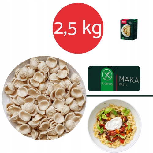 Levně Bezlepkové Těstoviny Orrecchiette Incola 2,5 kg Bez Pšeničné Laktózy Vegan