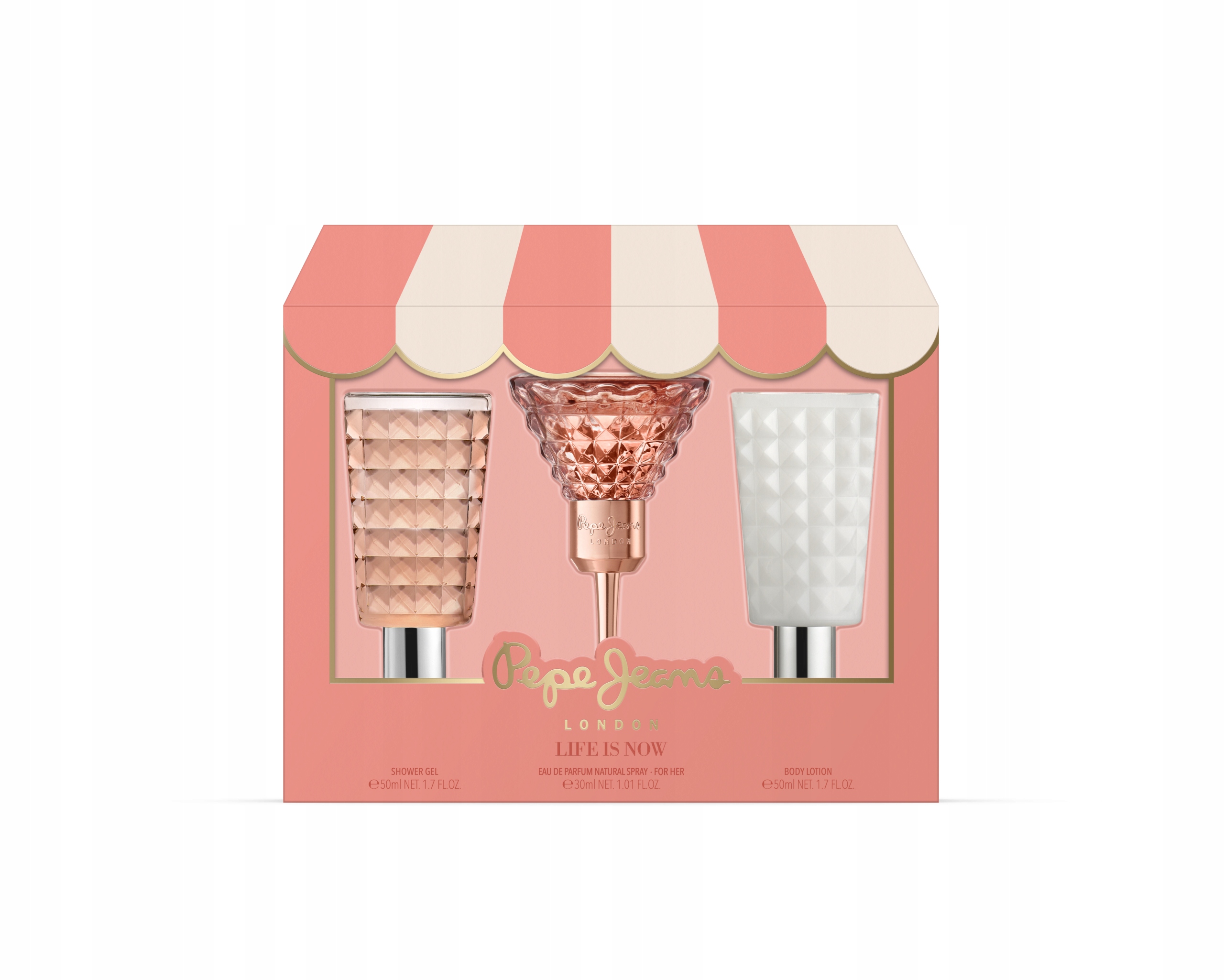 Pepe Jeans Zestaw for Her Gift Set Woda perfumowana 30m, Balsam i Żel