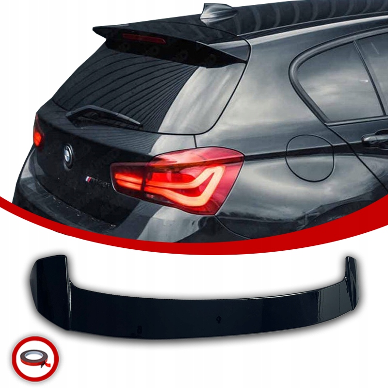 Bmw F20 F21 Letka Spoiler Zadní Krytka Černá Lesklá