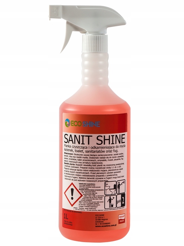 

Eco Shine Sanit Shine Pianka Do Sanitariatów 1L
