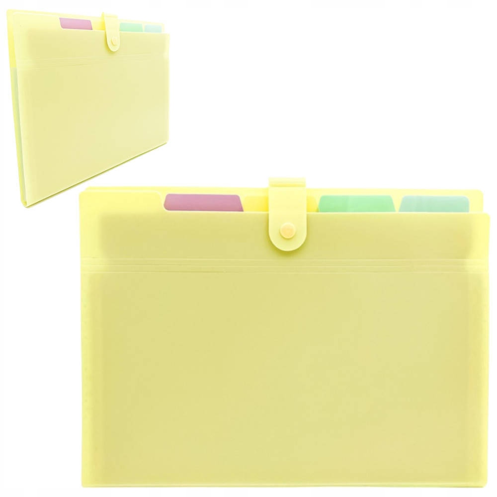 

Teczka A4 organizer Pp harmonijkowa 6 przegródek
