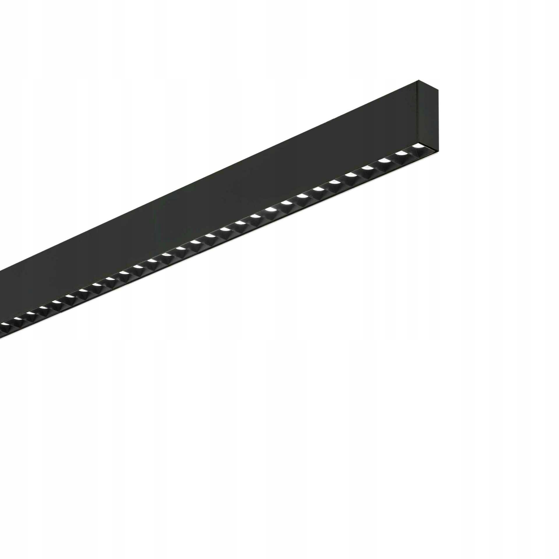 Lineárne Led svietidlo Ideal Lux Steel 36W 4100lm 3000K čierne