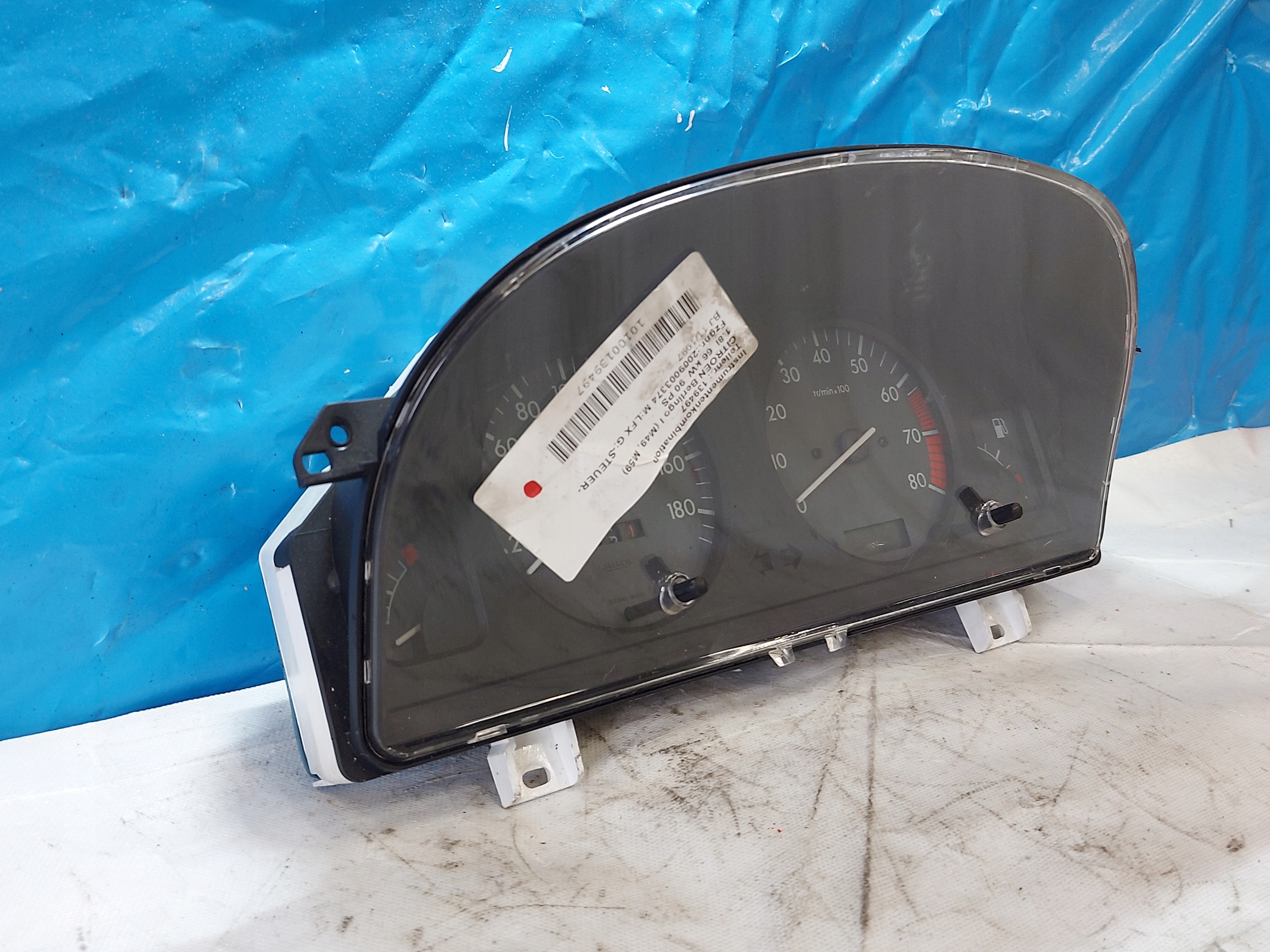 dials clock BERLINGO and 1.8 B 9621227580