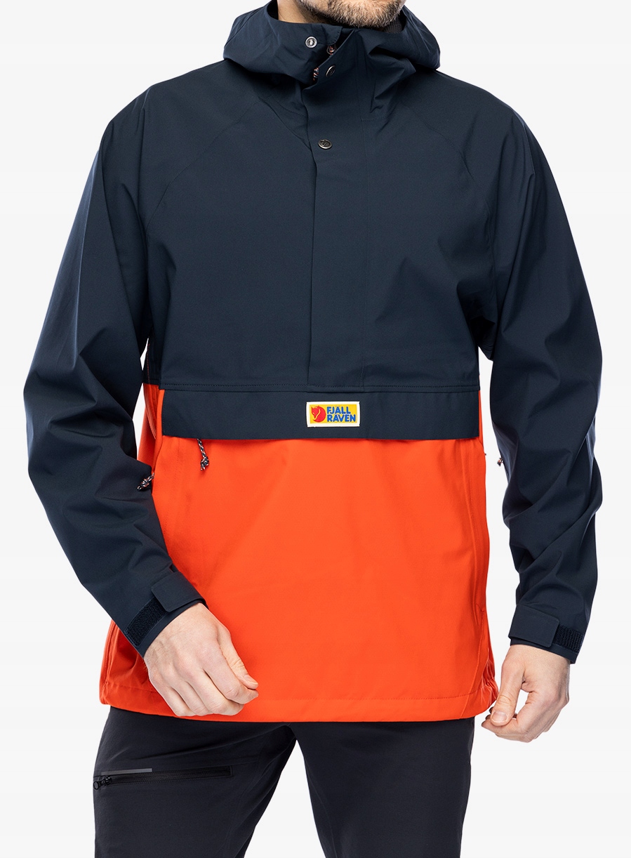 Pláštěnka Fjallraven Vardag Hydratic Anorak navy/orange S