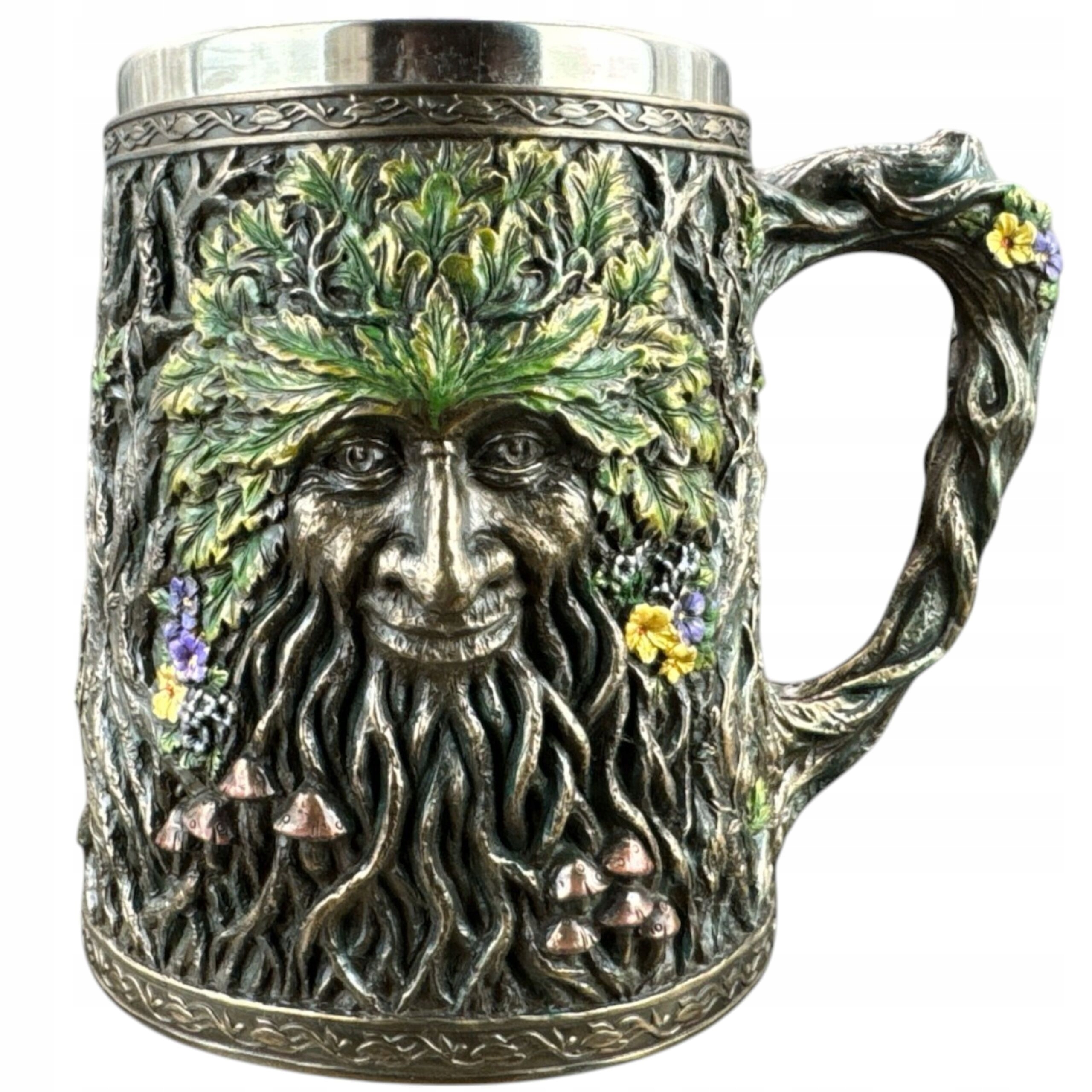 socha soška Hrnček Greenman strom života Veronese WU78001A4