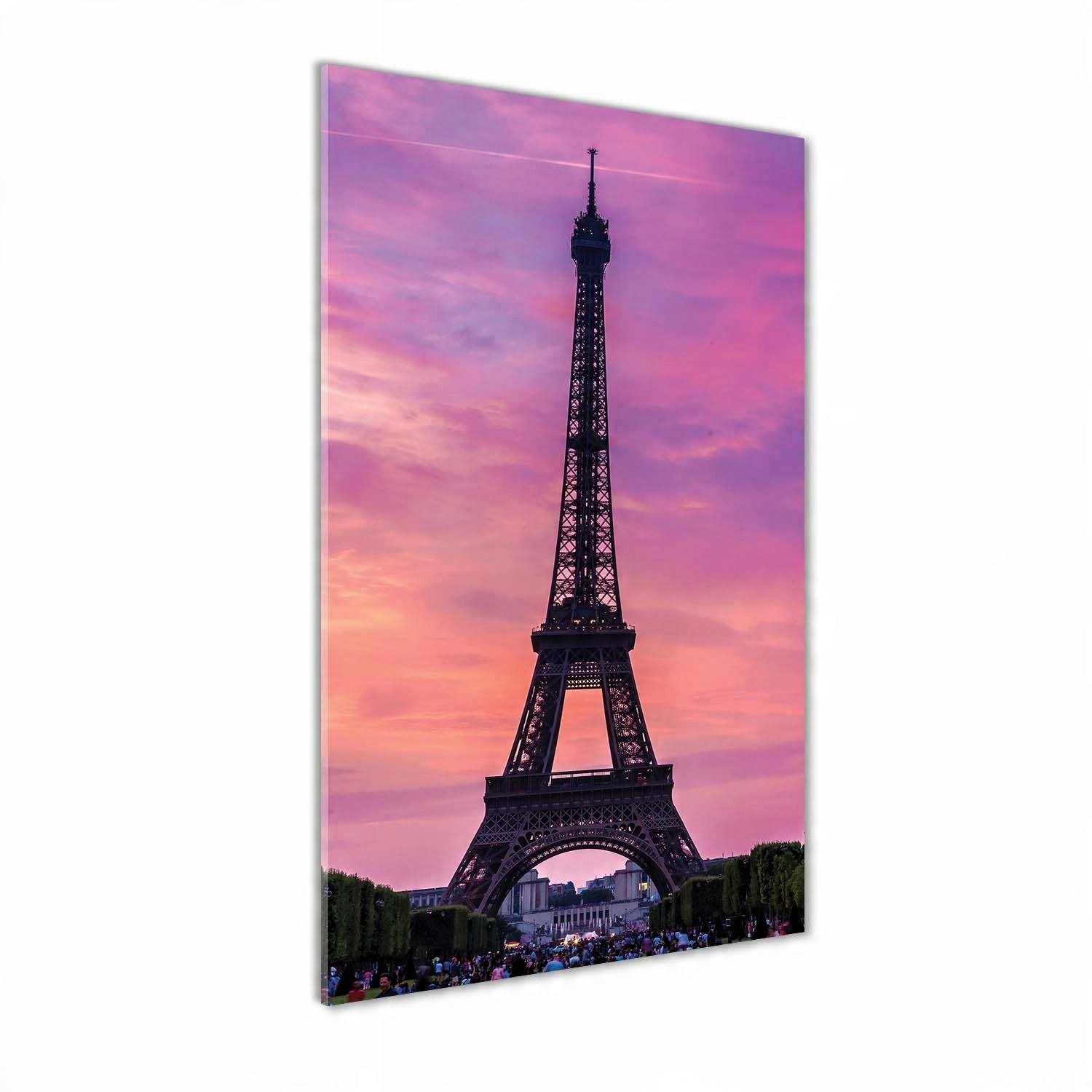 

Foto obraz na szkle Wieża Eiffla Paryż 50x100 cm