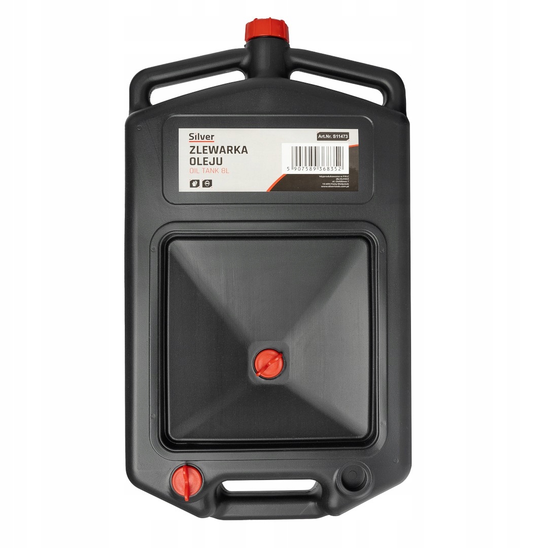 Miska zlewarka do spuszczania oleju płynu 8L pojemnik zlewowy Marka SilverTools